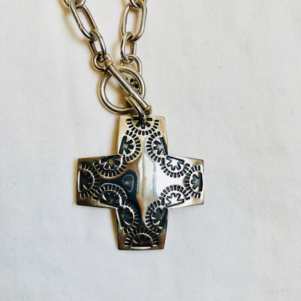 Silpada Cross pendant necklace